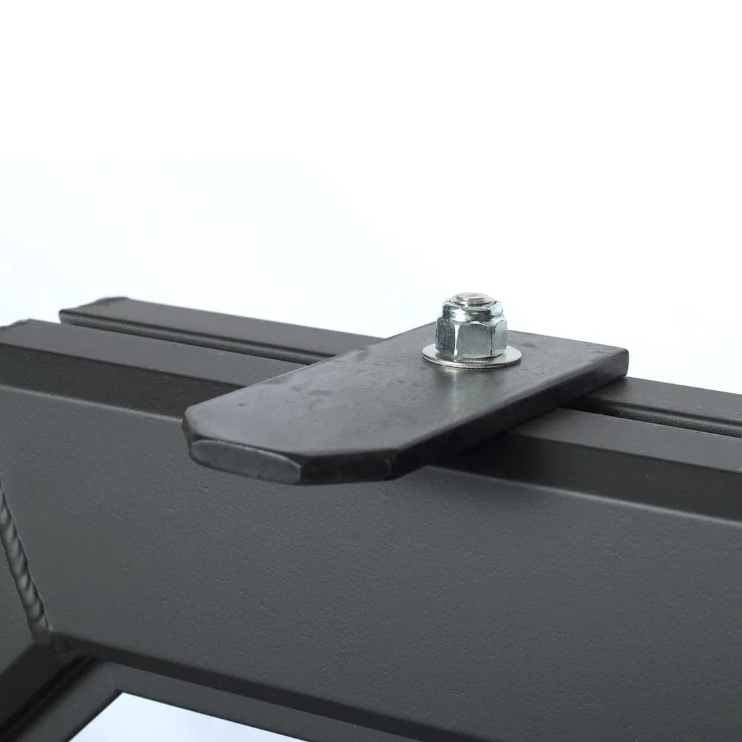 26003B – MAGNUM TRUCK Headache Rack Antenna Mount, Mounts To Magnum Headache Rack Glide Track System Powder Coated Bl...